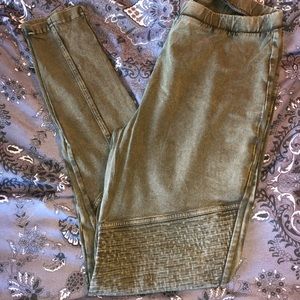 Army Green Moro Style Legging